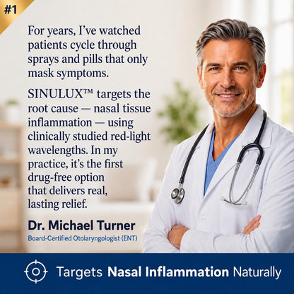 SinuLux Pro - Red Light Nasal Relief